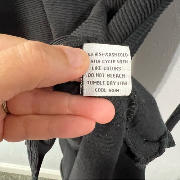 Habitat 100% cotton black tunic dress size xs - Picture 5 of 8